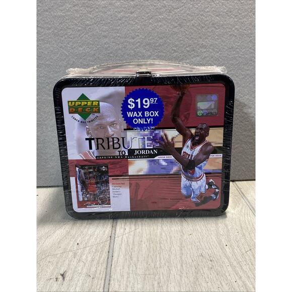 1998-99 Upper Deck Tribute To Michael Jordan NBA Lunchbox 30 Card Set Sealed - Picture 1 of 7